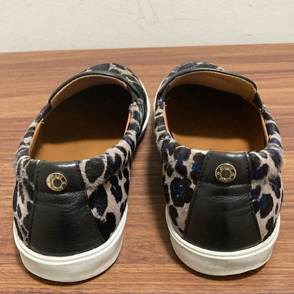 Jimmy Choo Pony Hair Animal Print Slip On Sneakers. Size IT 38/US 8. - Picture 3 of 7